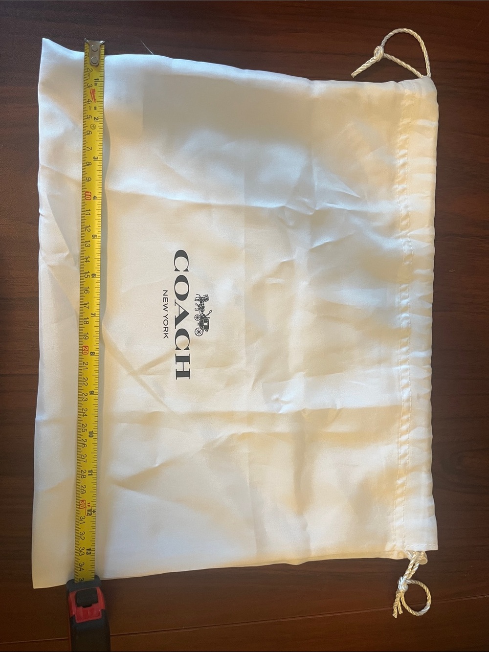 Two Coach Drawstring Dust Bags - Picture 3 of 6